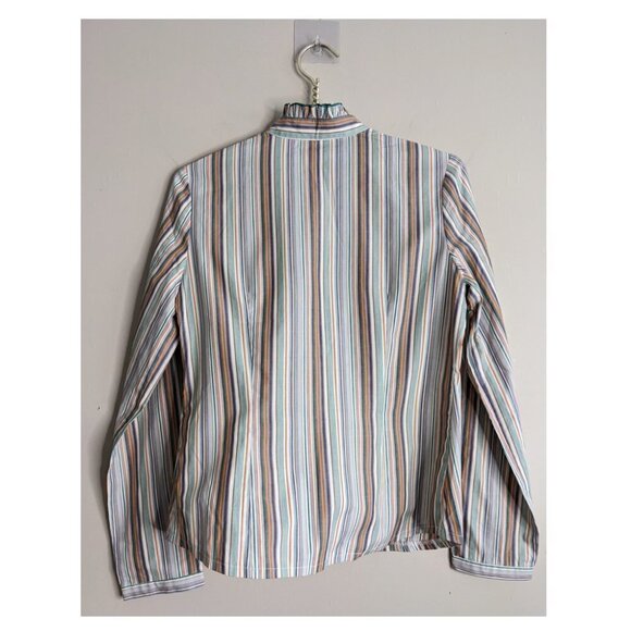 iMiix ruffle button front blouse - Picture 2 of 4